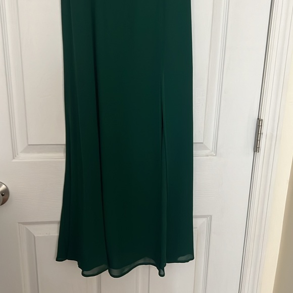 Vintage Reformation TWILIGHT Dress in Emerald Green, US 4 - Picture 3 of 5
